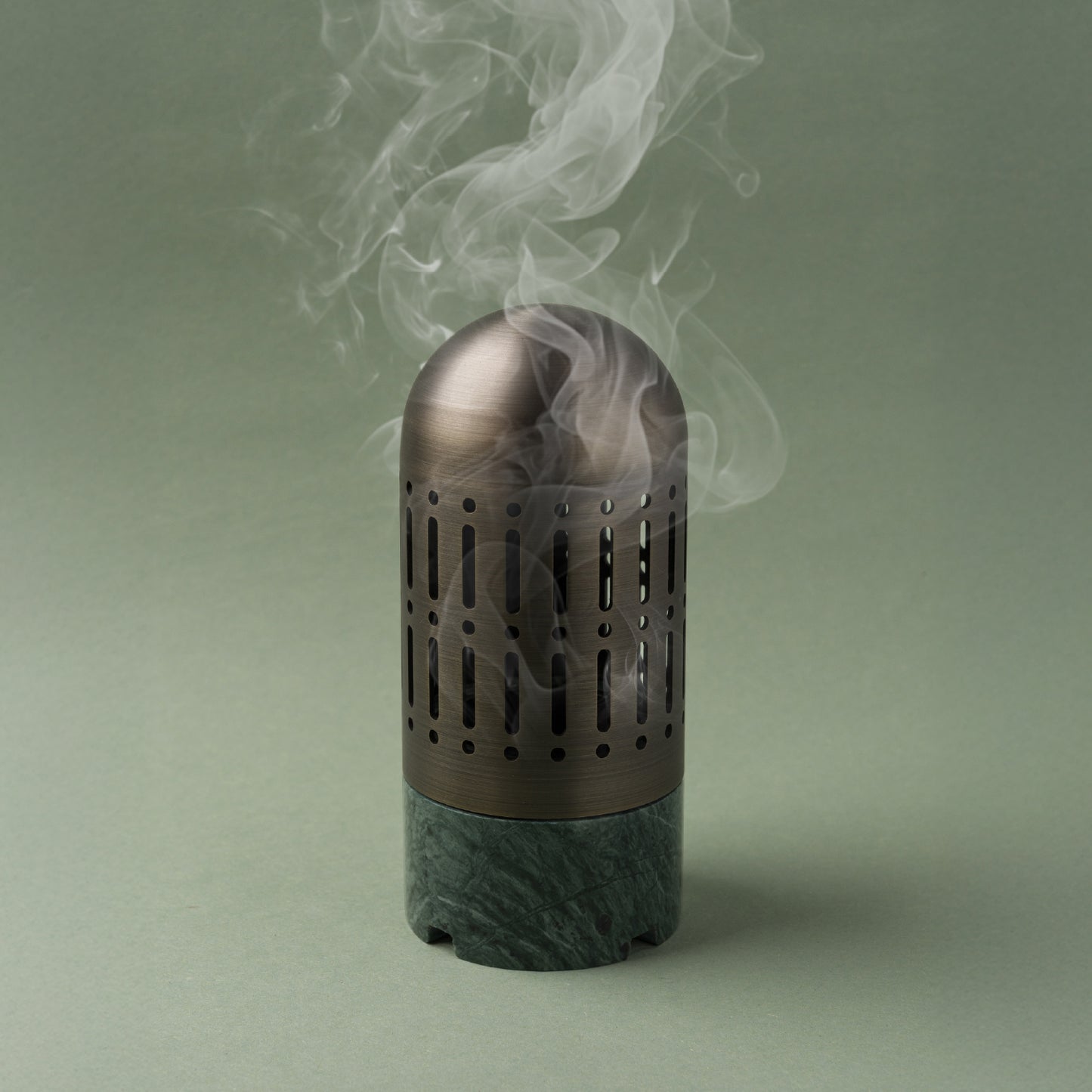 Green Medaillon Incense Burner